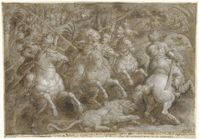 Pers Aslanları Avı Avları, cilt. 2 (dizi başlığı) by Jan van der Straet