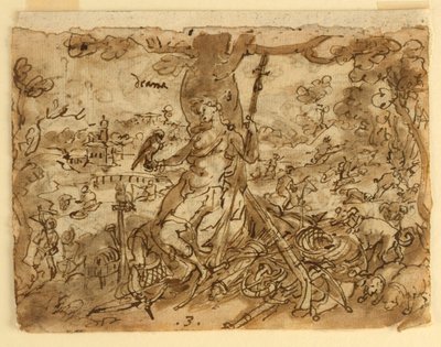 Diana (Avcılık) by Jan van der Straet, called Stradanus