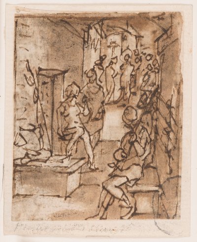 kamçılama (?) by Jan van der Straet, called Stradanus