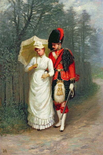 Bir Memur ve Hanımı by Jane Maria Bowkett