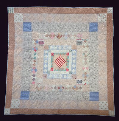 Patchwork yorgan, c.1860 (tekstil) by Jane Pizar