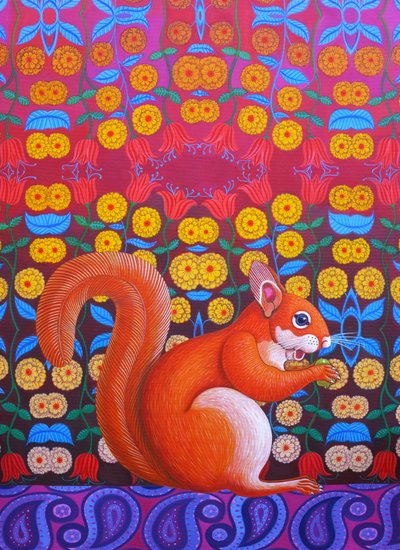 Kızıl Sincap, 2014, by Jane Tattersfield