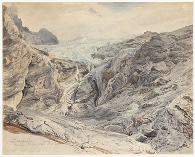 Rosenlaui Gletscher by Janus La Cour