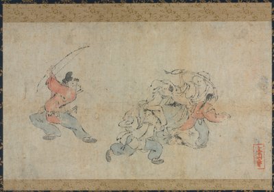 Toba-e (Çizgi Film) by Japan, Edo period
