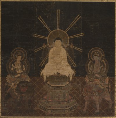 Sakyamuni Üçlüsü by Japan, Kamakura period