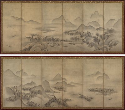 mehtaplı manzara by Japan, Muromachi period