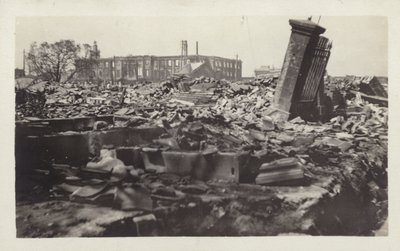 Büyük Kanto Depremi Sonrası, Japonya, 1923 by Japanese Photographer