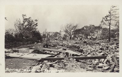 Büyük Kanto Depremi Sonrası, Japonya, 1923 by Japanese Photographer
