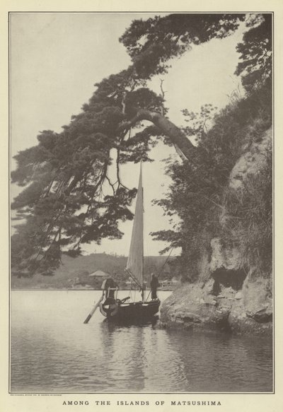 Matsushima adaları arasında by Japanese Photographer