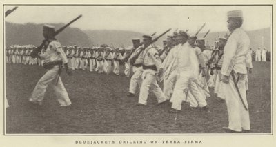 Bluejackets Terra Firma üzerinde sondaj by Japanese Photographer