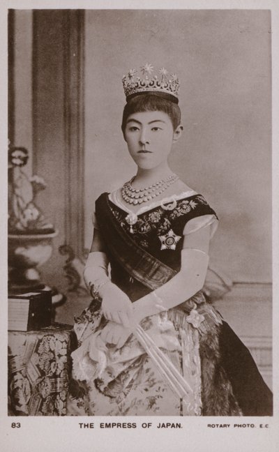 İmparatoriçe Shoken, Japonya İmparatoru Meiji
