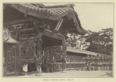 Shiba Tapınağı Kapısı, Tokyo by Japanese Photographer