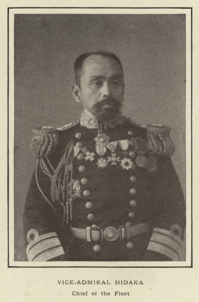 Donanma Komutanı Koramiral Hidaka by Japanese Photographer