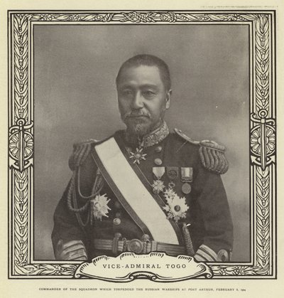 Koramiral Togo by Japanese Photographer