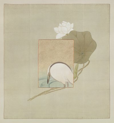 Hediye Örtüsü, Meiji Dönemi (1868-1912) (işlemeli ipliklerle boyanmış ipek) by Japanese School