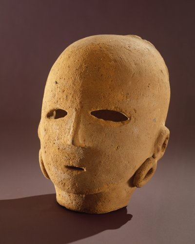 Haniwa figürü, MS 300-600 dolayları (pişmiş toprak) by Japanese School