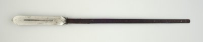 Bir Sankaku Yari Başkanı veya mızrak (çelik) by Japanese School