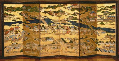 Kyoto ve çevresinde, Edo Dönemi by Japanese School