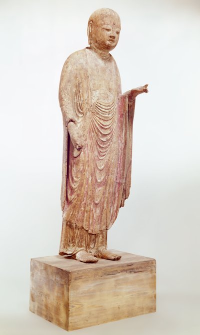 Jizo, Heian dönemi (tahta) (ayrıca bkz. 2664) by Japanese School