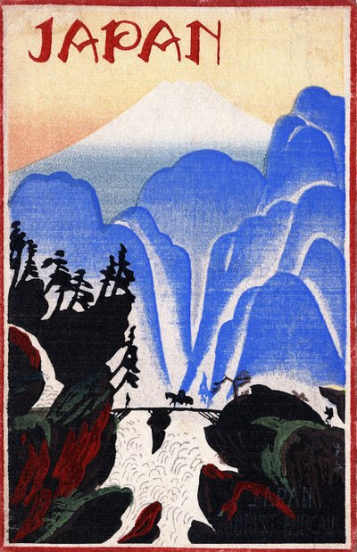 Japonya Manzarası. Resim, Japonya by Japanese School