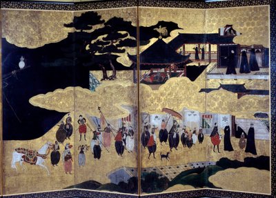 “Portekizce” olarak adlandırılan Namban Byobu ekranı: Portekizli Cizvit misyonerlerinin 16. yüzyılda Japonya