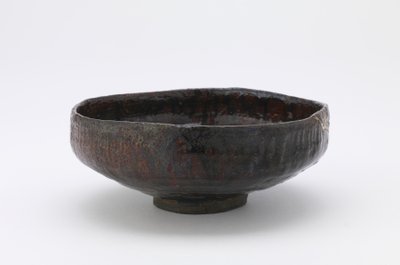 Ohi ware sığ çay kasesi, Çay kasesi (hira jawan) by Japanese School