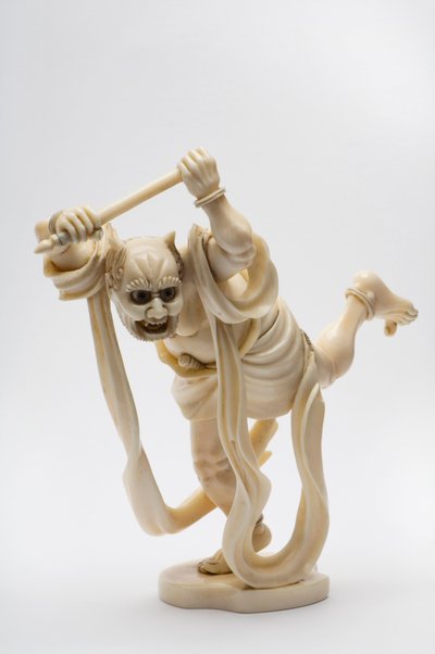 Bir sopa tutan bir iblis şeklinde Okimino by Japanese School