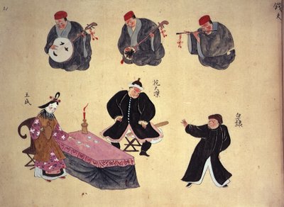 Or.961 fol.21 Müzisyenler ve Sanatçılar, 