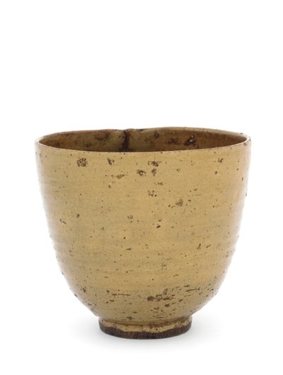 Çay kasesi, muhtemelen Hagi çömleği by Japanese School