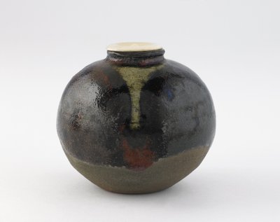 Çay kutusu, bunrin tipi, Kyoto, Kyoto-fu, Edo dönemi (seramik) by Japanese School