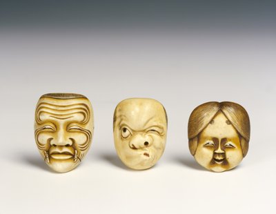 üç maske by Japanese School