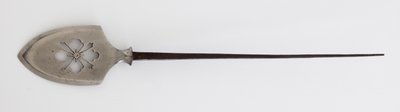 Delikli Hanabishi tasarımlı (çelik) yassı tipte (hirane) Yanone (ok başı) by Japanese School