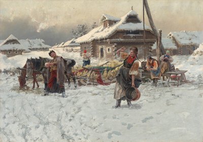 Kartopu atmak, 1892. by Jaroslav Veshin