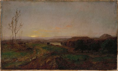 Erken Akşam Manzarası by Jasper Francis Cropsey