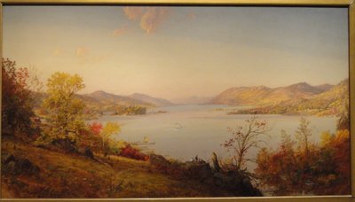 Greenwood Gölü by Jasper Francis Cropsey