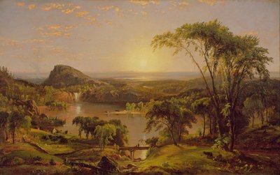 Yaz, Ontario Gölü by Jasper Francis Cropsey