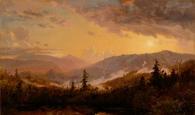 Catskill Dağlarında Fırtınadan Sonra Gün Batımı, 1860 dolayları by Jasper Francis Cropsey