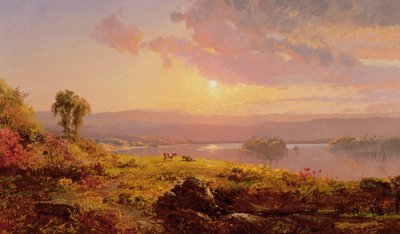 Susquehanna Nehri, 1876 by Jasper Francis Cropsey
