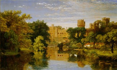 Warwick Kalesi, İngiltere by Jasper Francis Cropsey