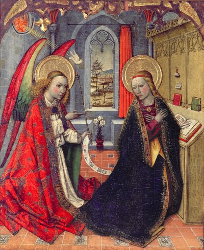 Müjde, 15. yüzyıl by Jaume Huguet