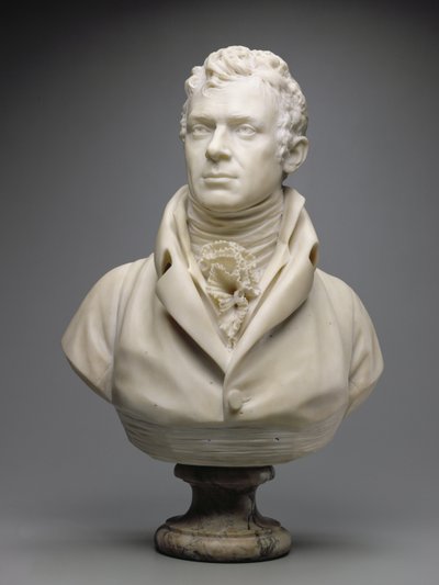 Robert Fulton, c.1804 (mermer) (ayrıca bkz. 345578-79) by Jean Antoine Houdon