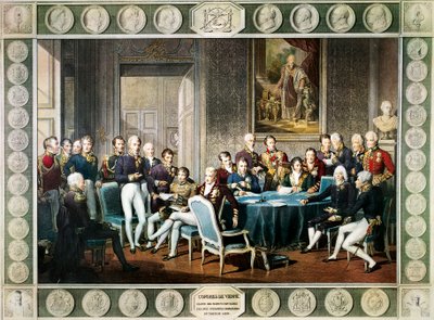 1814-15 Viyana Kongresine katılanlar, Avusturya by Jean-Baptiste (after) Isabey
