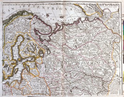 Moskova Haritası (Rusya), İsveç Krallığı, Baltık Eyaletleri ve Polonya