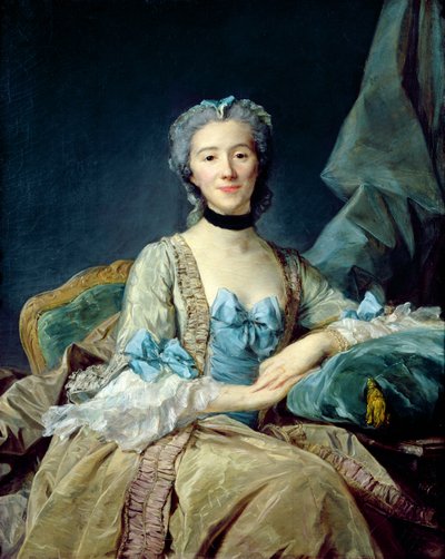 Madam de Sorquainville by Jean Baptiste Perronneau