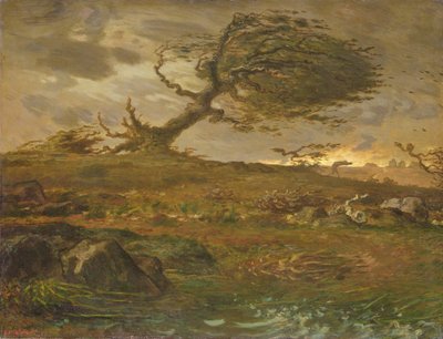 Rüzgarın Esintisi by Jean Francois Millet