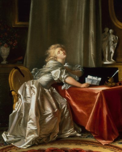 Kötü Haber (tuval üzerine yağlı boya) by Jean Honore Fragonard