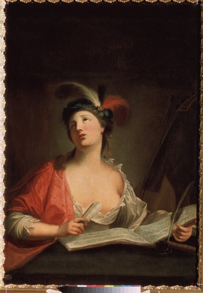 Müzik Alegorisi (Müzik Alegorisi). Tablo Jean Marc Nattier (Jean-Marc Nattier) by Jean Marc Nattier