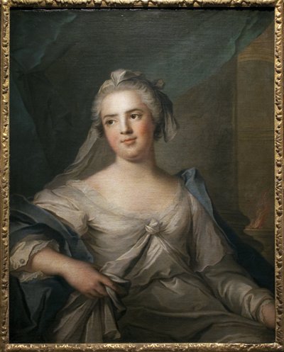 Madame Infante vestale - Resim Jean Marc (Jean-Marc) Nattier (1685-1766), tuval üzerine yağlı boya, 18. yüzyıl Fransız sanatı - Musee des Beaux Arts de Pau by Jean Marc Nattier
