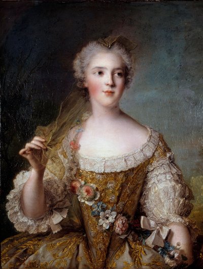 Fransa'dan Madam Sophie'nin Portresi by Jean Marc Nattier