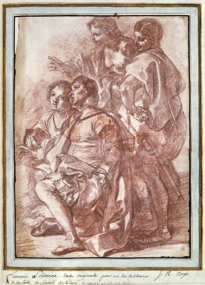 Kristof Kolomb Amerika'ya ayak basıyor' 1494 (kırmızı mum boya) by Jean Robert Ango